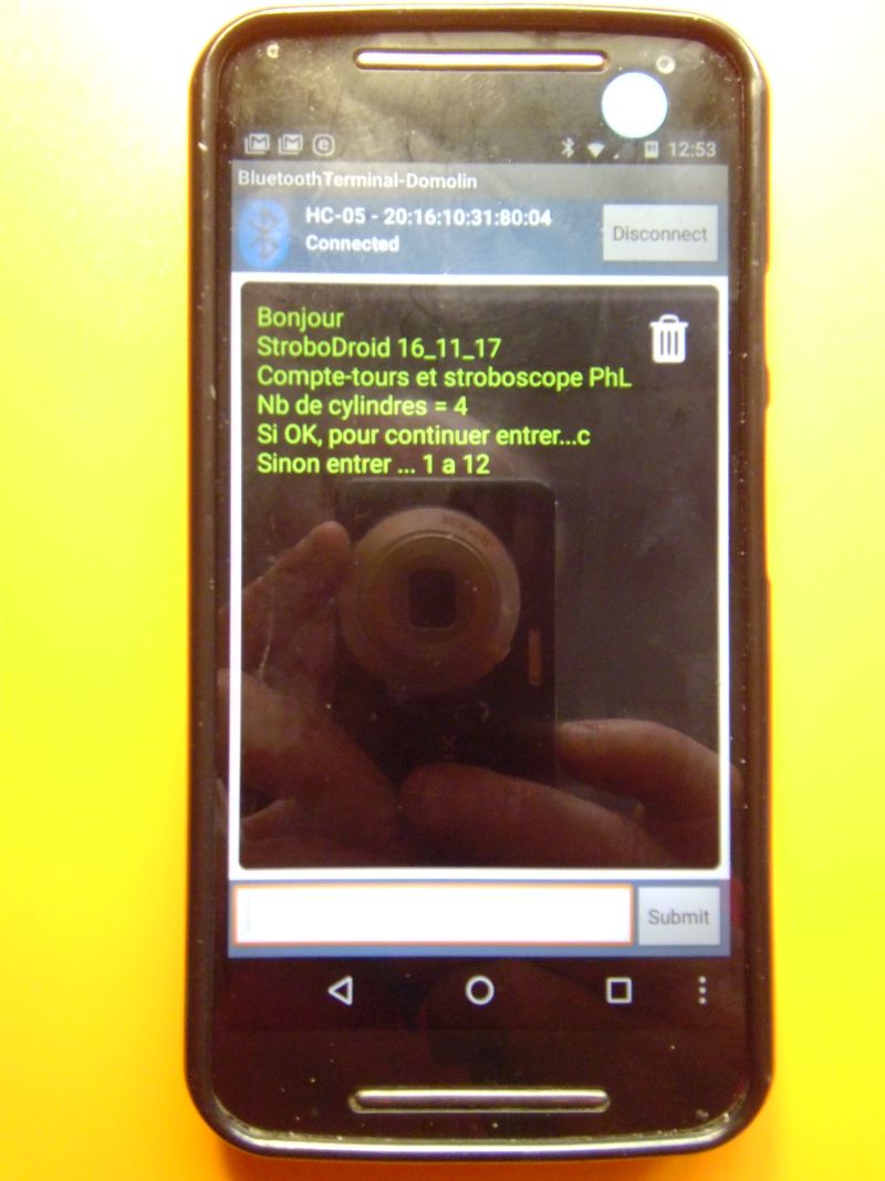Compteur de tours tachymètre numérique pour stroboscopes flash DT2240B sans contact numérique 